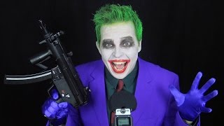 Relax with THE JOKER  ASMR whisper metal fabric soft voice parody  TheSeanWardShow [upl. by Liddle]