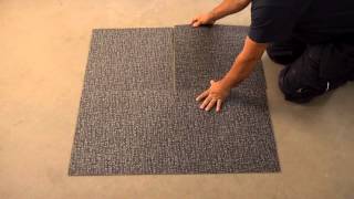 Forbo Flotex Tile Installation Video [upl. by Olgnaed]