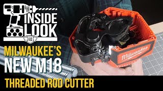 Inside Look Milwaukee M18 Brushless Cordless Threaded Rod Cutter 287220 287222 [upl. by Larina]