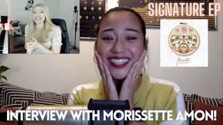 My interview with MORISSETTE AMON Singer amp Songwriter  Signature EP [upl. by Dobrinsky500]