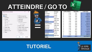 Optimiser vos recherches sur EXCEL avec la Fonction ATTEINDRE  GO TO [upl. by Meibers976]