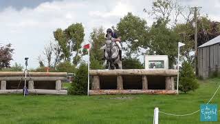 Mark Davidson on Fonbherna Lancer at Burgham International Horse Trials 2023 [upl. by Eniarda]