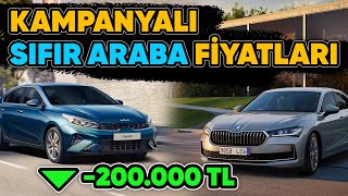 Haziran 2024 Kampanyalı Sıfır Araba Fiyatları  Güncel Araba Fiyatları [upl. by Aham77]