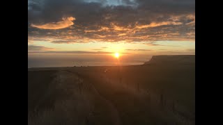 Yorkshire Coast Wildcamp with the Trekkertent Stealth 1 [upl. by Enaillil]