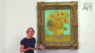 Vincent van Gogh Sunflowers Live Philadelphia [upl. by Myo]