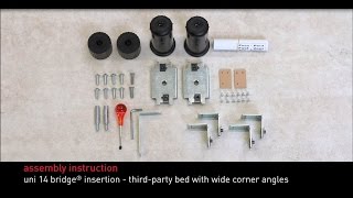 Swissflex assembly instructions  uni 14 bridge® insertion [upl. by Adallard99]