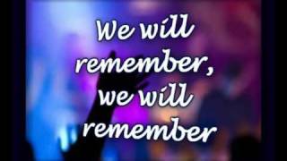 We Will Remember  Tommy Walker  Worship Video wlyrics [upl. by Elimay]