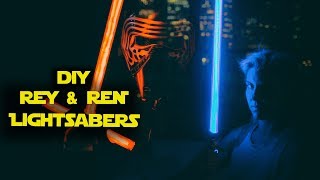 DIY LIGHTSABERS with NEOXPIXEL blade and PARTY MODE  Arduino controlled  How to Make [upl. by Notrom190]