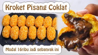 BUATNYA SESIMPLE ITU  RESEP MUDAH BUAT KROKET PISANG COKLAT LUMER [upl. by Leibman571]