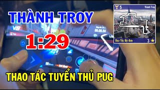 ZingSpeed Mobile  Thao Tác Tuyển Thủ Pug Map Mới Thành Troy [upl. by Eolc]