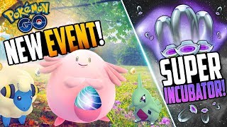 Pokemon Go  NEW EVENT  SUPER INCUBATORS Pokemon Go Gen 3 Hint [upl. by Leuas]