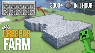 Minecraft Creeper Farm  3000 Per Hour Gunpowder Java Farm [upl. by Blatt]