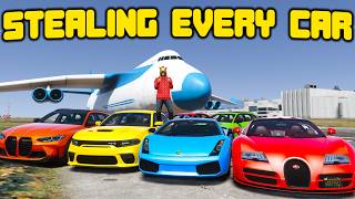 Stealing Every Car I See In GTA 5 RP [upl. by Groark449]