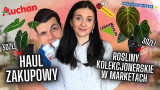 Haul zakupowy🛒Roślinny przegląd w marketach 🌱Domowy vlog🌱 Gosia i Miłosz Vlog [upl. by Campman]