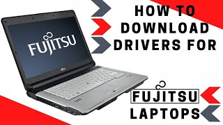 How to easy find and download drivers for fujitsu laptops [upl. by Ahker]