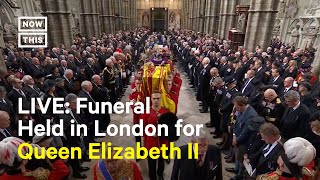 Queen Elizabeth II’s Funeral at Londons Westminster Abbey [upl. by Ahel]