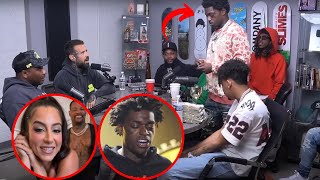 Kodak Black CHECK Adam During interview [upl. by Dulce]