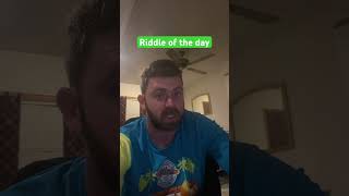 Riddle of the day youtubeshorts riddle [upl. by Idnib]