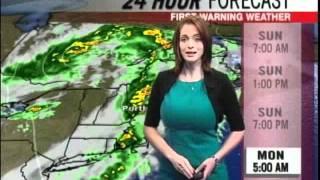 Meteorologist Mallory Brookes Sunday Forecast [upl. by Bresee]