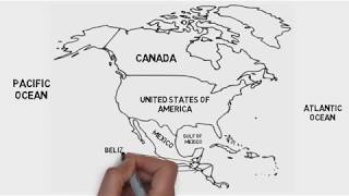 Map of North America Countries amp Their Location North America Map 2023 Map of North America [upl. by Jaworski]