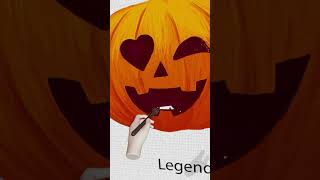 What is your favorite 🎃 painting digitalart quest art pumpkin halloween [upl. by Ardnama]