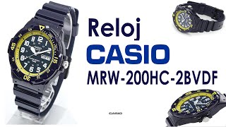 Reloj Análogo Casio MRW200HC [upl. by Fairfield]