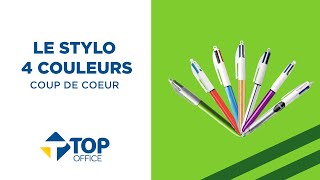 Le stylo 4 couleurs revisité  Coup de Cœur Top Office [upl. by Borgeson]