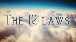 The 12 Universal Laws That Governs Our Lives Create Your Life [upl. by Ibmat610]