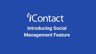 Introducing iContacts Social Management Feature Powered By AI [upl. by Alauqahs]