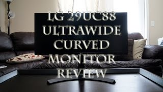 Best Budget Ultrawide LG 29UC88 29quot Ultrawide Curved Monitor Review [upl. by Clary]