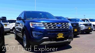 2017 Ford Explorer XLT 23 L Ecoboost 4Cylinder Review [upl. by Carlita]