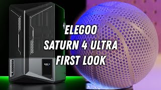 This Resin 3D Printer Is A Game Changer ELEGOO Saturn 4 Ultra First Look [upl. by Nnaes254]