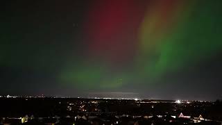 Northern Lights Aurora Borealis using DJI Mini 4 Pro [upl. by Mencher518]