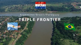 Triple Frontier Argentine Brazil Paraguay  DRON DJI PRO 3 MINI [upl. by Donnenfeld]