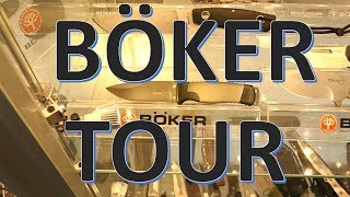 Shop Tour Series 15 Böker Messershop Solingen Germany [upl. by Ahrens770]