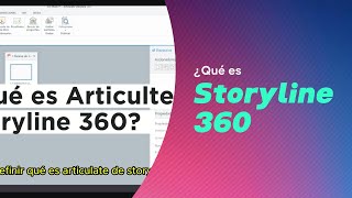 ¿Qué es Articulate Storyline 360 [upl. by Aydni]