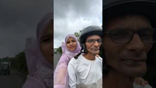 Husband Ke Saath Scooter Ride 🛵 team03 shorts sadimkhan03 mariakhan03 [upl. by Chrystel]