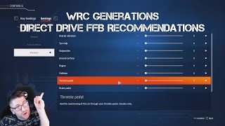 WRC Generations Direct Drive FFB Recommendation [upl. by Grenville]