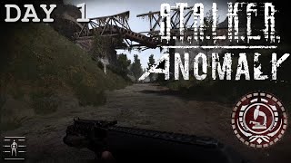 Stalker Anomaly прохождение день 1 [upl. by Zanze]