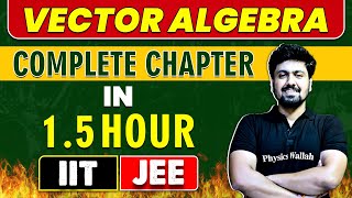 VECTOR ALGEBRA in 15 Hour  Complete Chapter for JEE MainAdvanced [upl. by Anais]