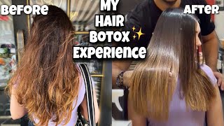 My Hair BOTOX journey  3 months update  Before After Results  Honest Review  Pricing amp Aftercare [upl. by Brittni]