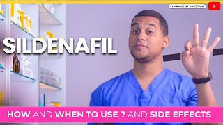 Sildenafil How to Use It amp 3 Common Side Effects [upl. by Elehcor]