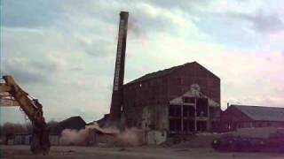 Brick Chimney Demolition [upl. by Arlie]