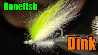 Bonefish Dink  Saltwater Fly Tying Instructions [upl. by Cora]