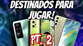 TELEFONOS CALIDAD PRECIO para JUGAR 2024 🎮 celulares gamer baratos Parte 2 [upl. by Augy]