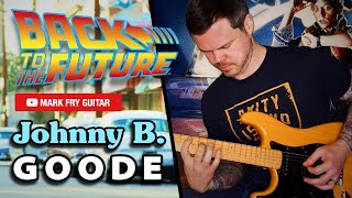 Johnny B Goode  Chuck Berry  Guitar Solo Cover  backtothefuture johnnybgoode chuckberry 50s [upl. by Leunamne277]