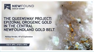 New Found Gold VP of Exploration Presents at PDAC 2024 TSXV NFG NYSEA NFGC [upl. by Aray]