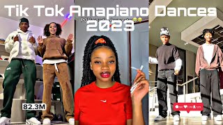 Best of amapiano dance challenges  2023 😱🔥🥵 tiktokamapianodances tiktokviral trending amapiano [upl. by Nickola]