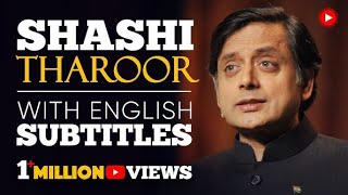 Dr Shashi Tharoors Best Speech Ever Why Britain Has Historical Amnesia About India [upl. by Antonina12]