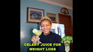 CELERY JUICE FOR WEIGHT LOSS [upl. by Tham257]